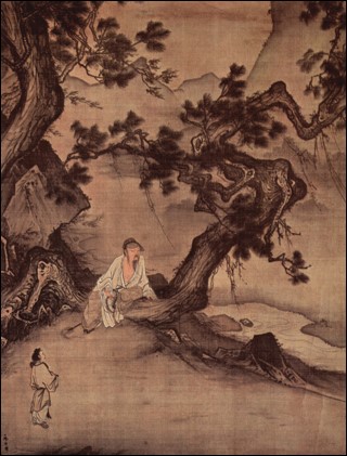 Ma Lin, 'Wall Scroll', 1246. Ink on silk. National Palace Museum, Taiwan